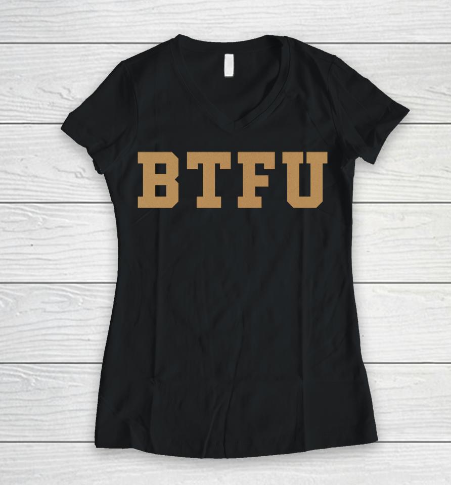 Btfu Tee Purdue Women's Basketball Women V-Neck T-Shirt
