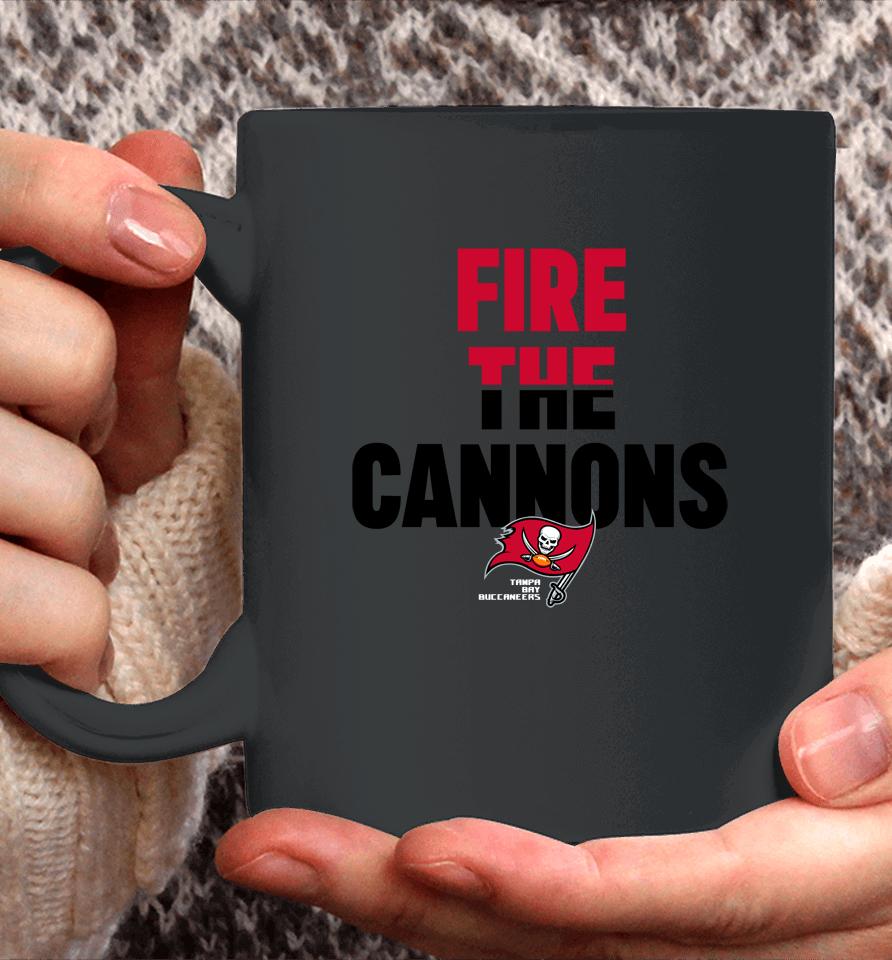 Buccaneers Legend Local Phrase Fire The Cannons Coffee Mug