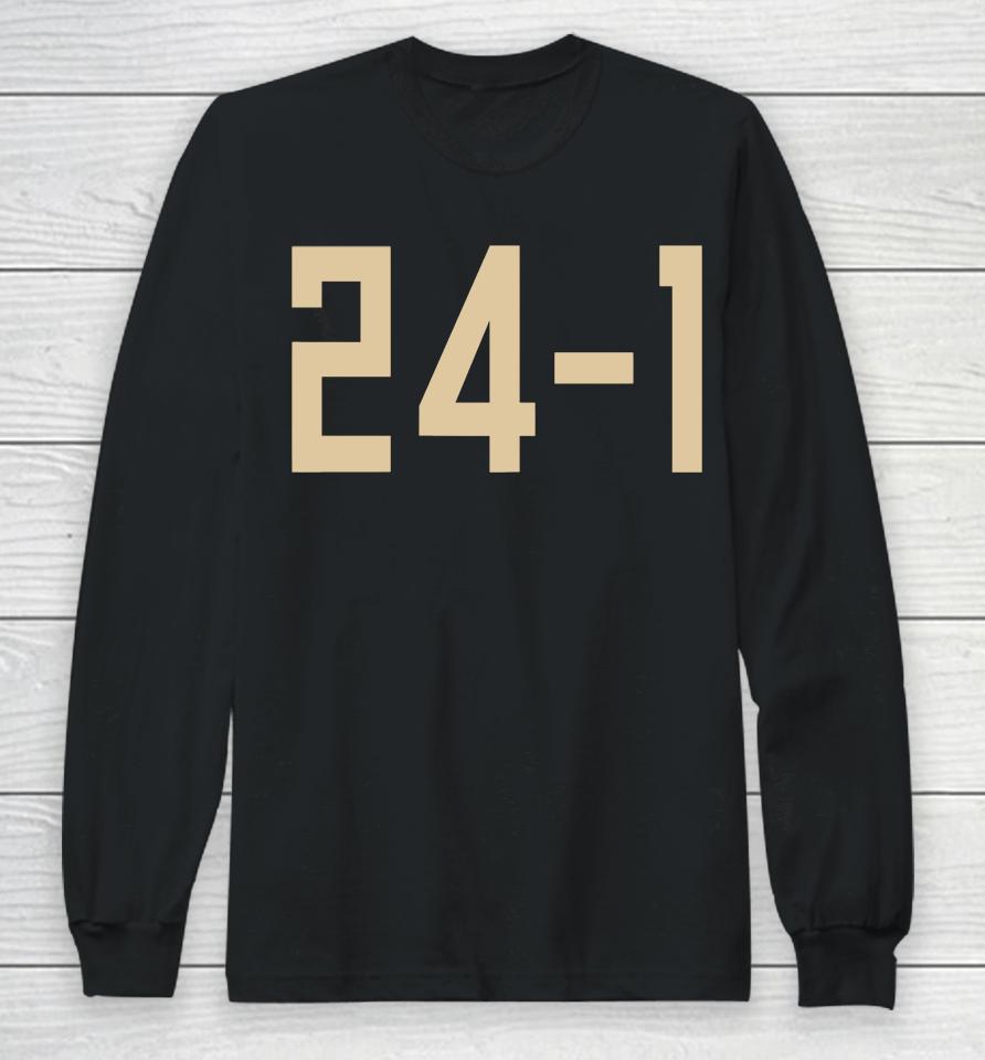 Bucks Lead 24-1 Long Sleeve T-Shirt