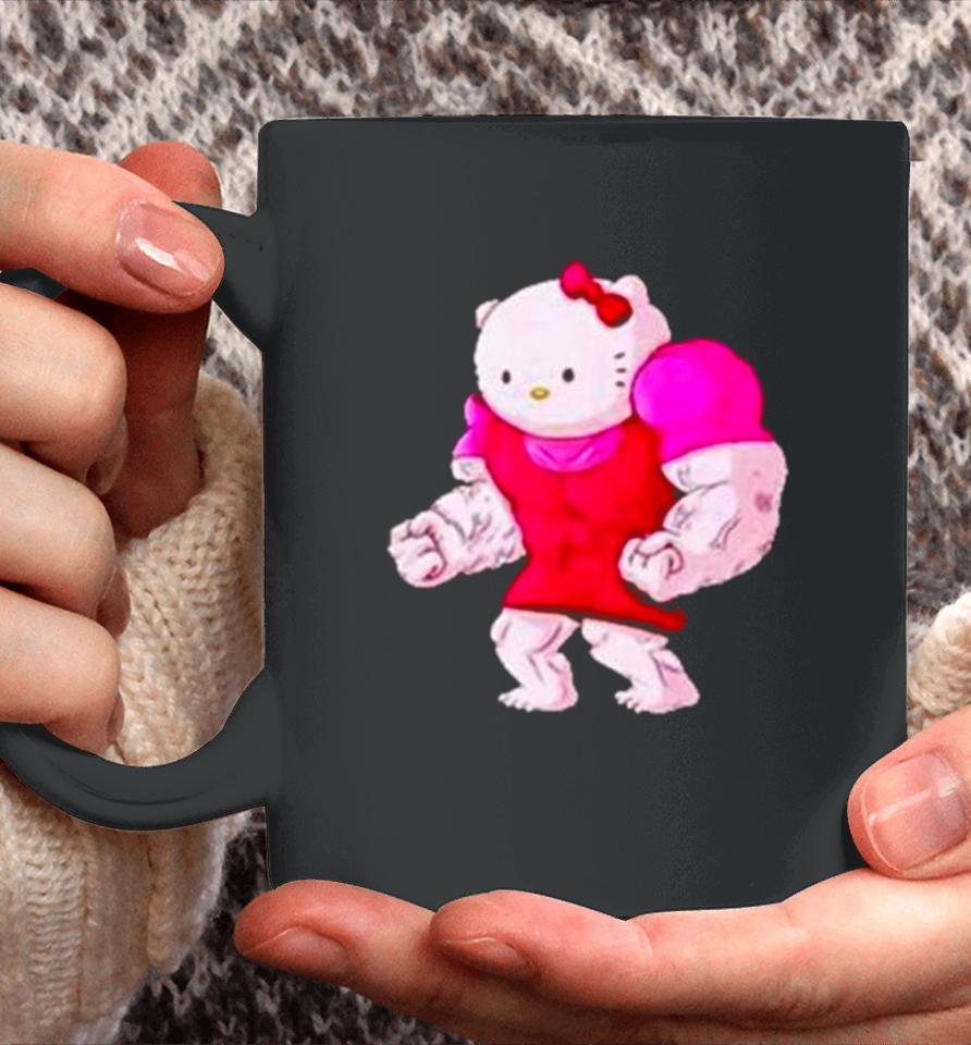 Buff Hello Kitty Gym Coffee Mug