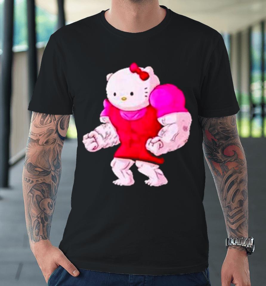 Buff Hello Kitty Gym Premium T-Shirt