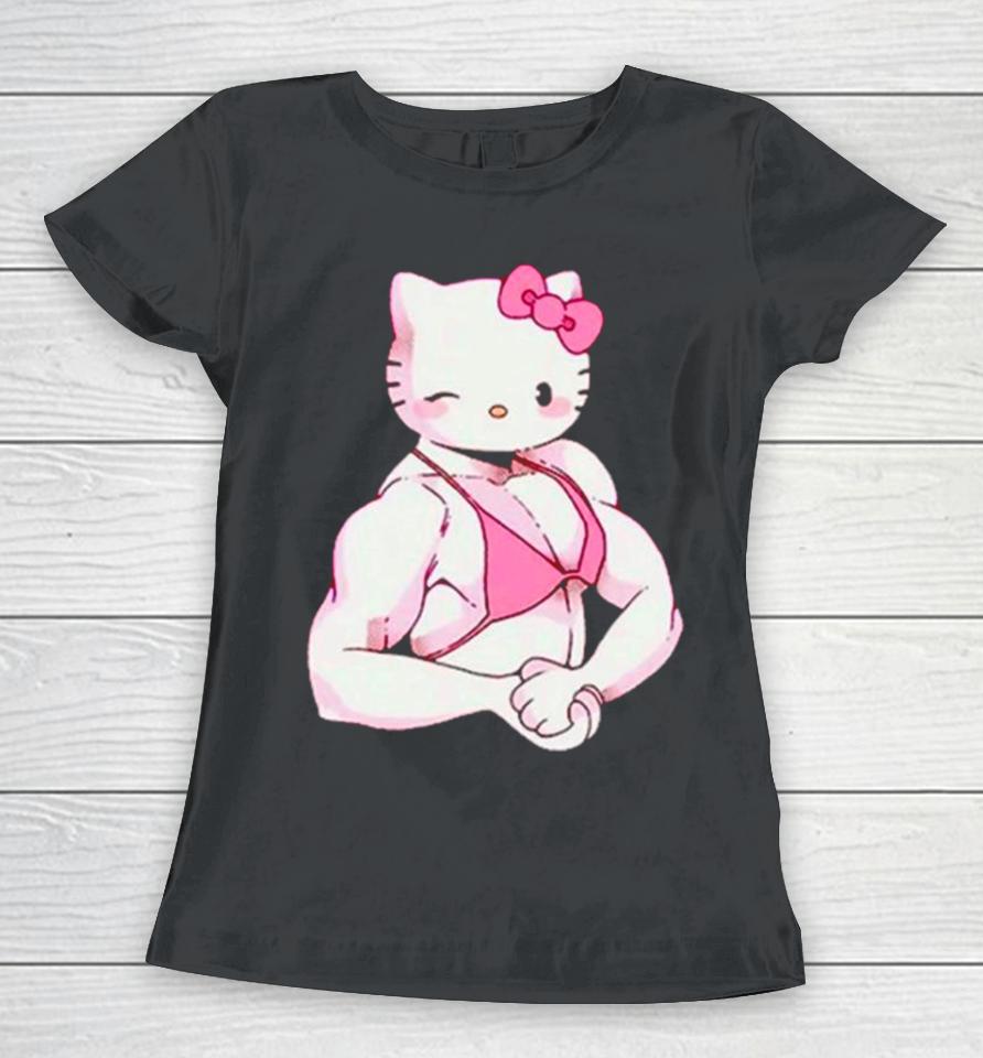 Buff Hello Kitty Women T-Shirt