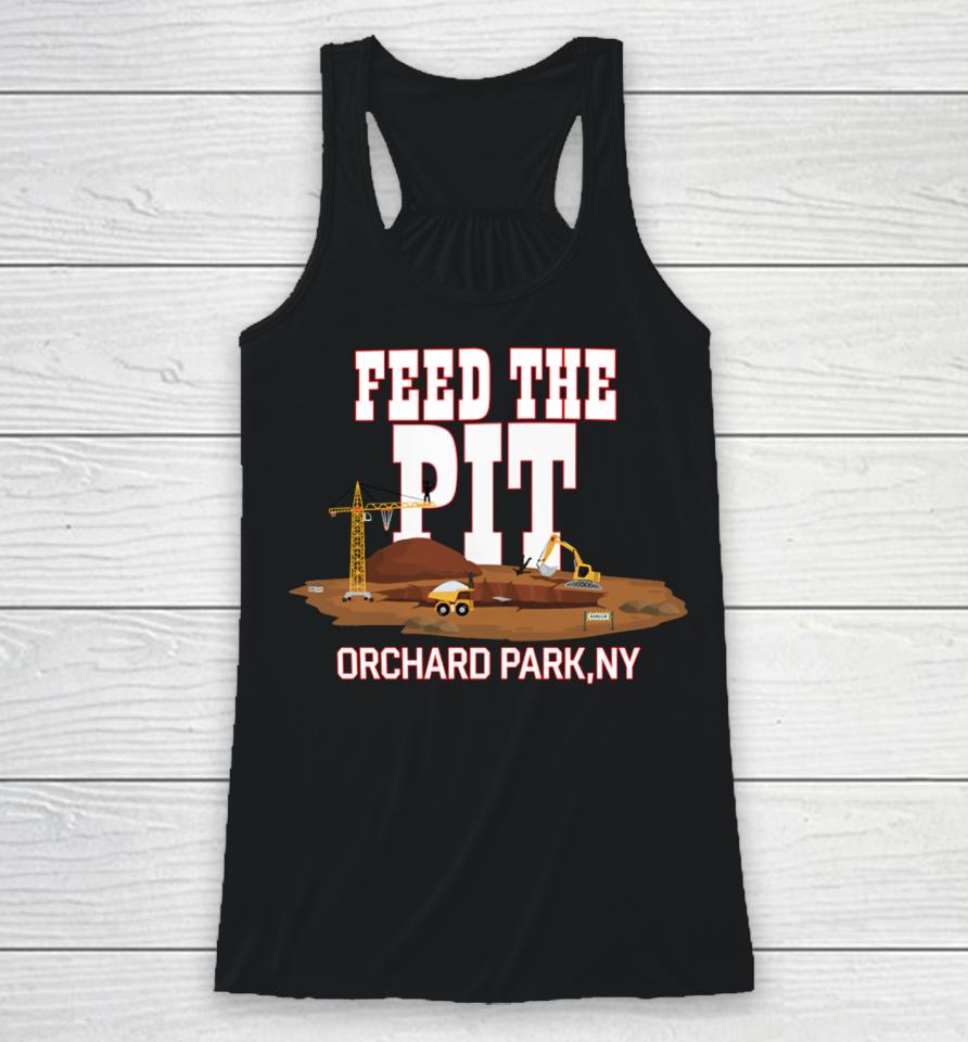 Buffaclothes Store Feed The Pit Orchard Park Ny Racerback Tank