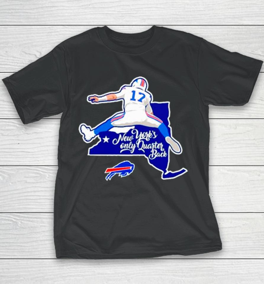 Buffalo Bills 17 New York’s Only Quarterback Youth T-Shirt