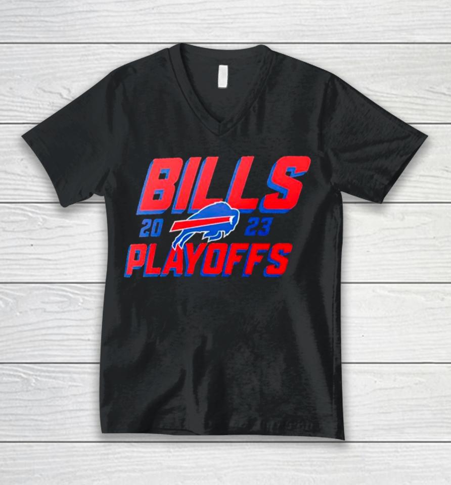 Buffalo Bills 2023 Nfl Playoffs Unisex V-Neck T-Shirt