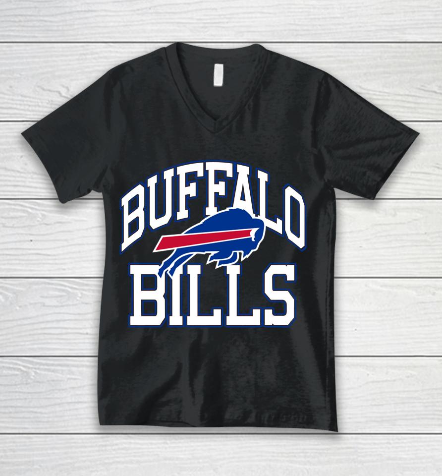 Buffalo Bills Arch Homage Unisex V-Neck T-Shirt