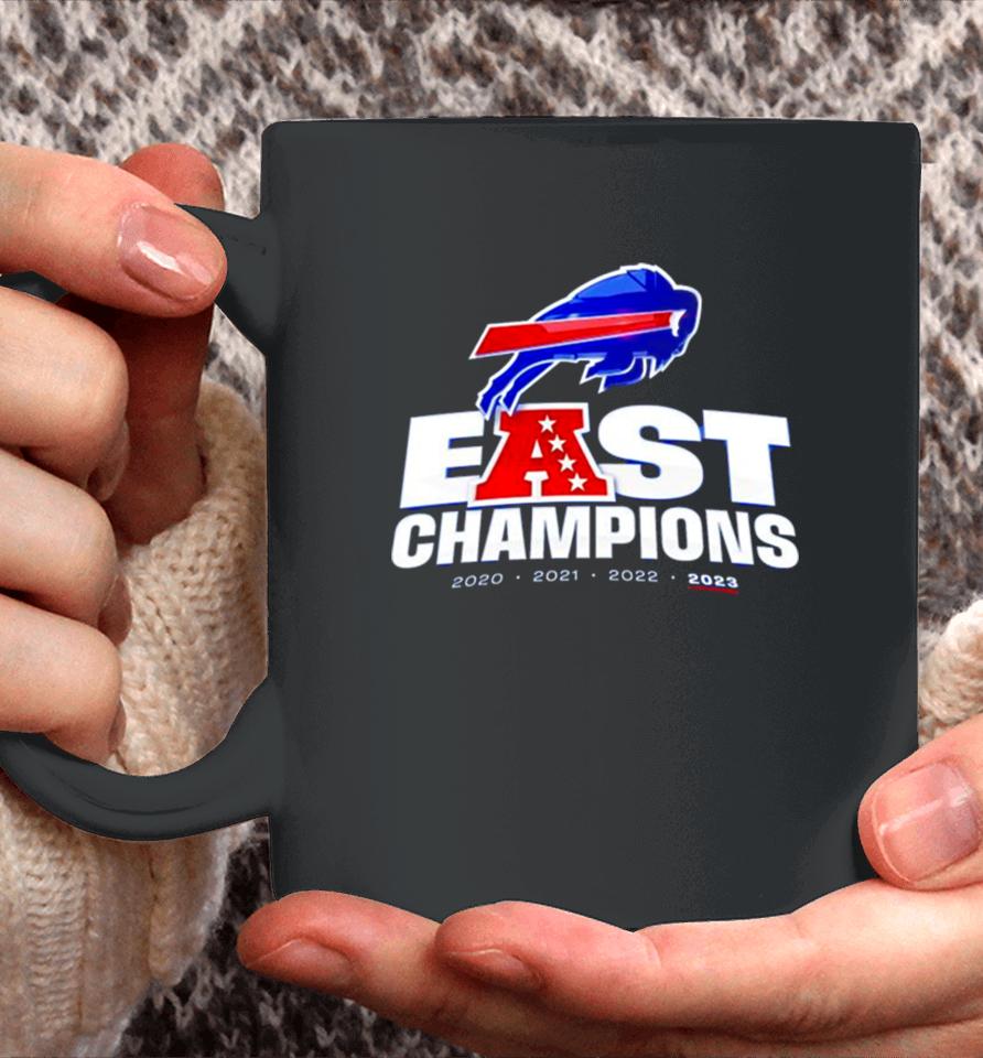 Buffalo Bills East Champions 2020 2021 2022 2023 Logo Coffee Mug