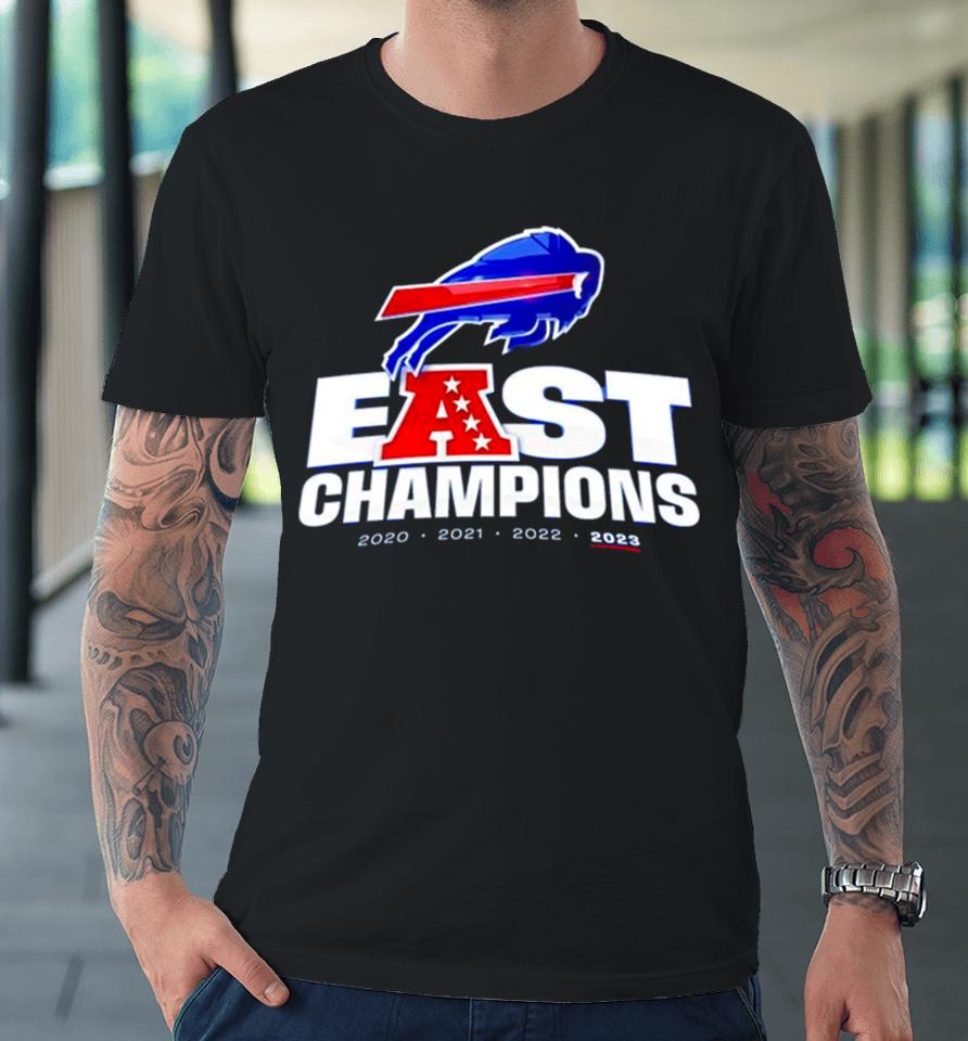 Buffalo Bills East Champions 2020 2021 2022 2023 Logo Premium T-Shirt