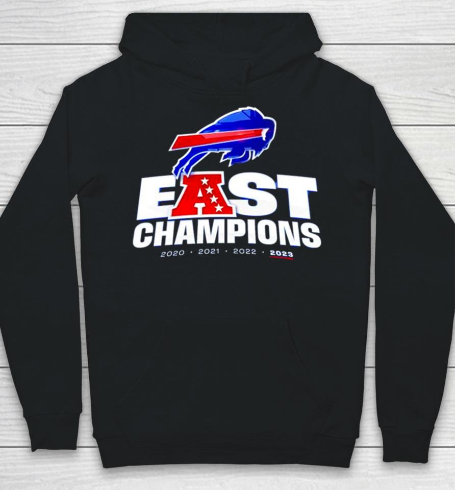 Buffalo Bills East Champions 2020 2021 2022 2023 Logo Hoodie