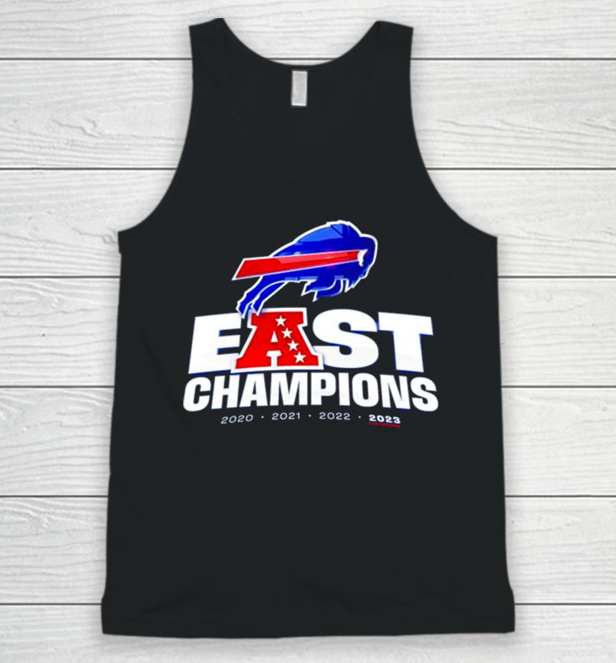 Buffalo Bills East Champions 2020 2021 2022 2023 Logo Unisex Tank Top
