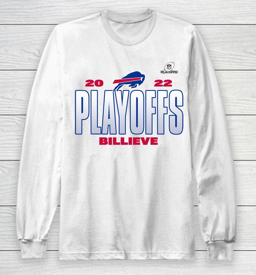 Buffalo Bills Fanatics Branded 2022 Nfl Playoffs Our Time Long Sleeve T-Shirt