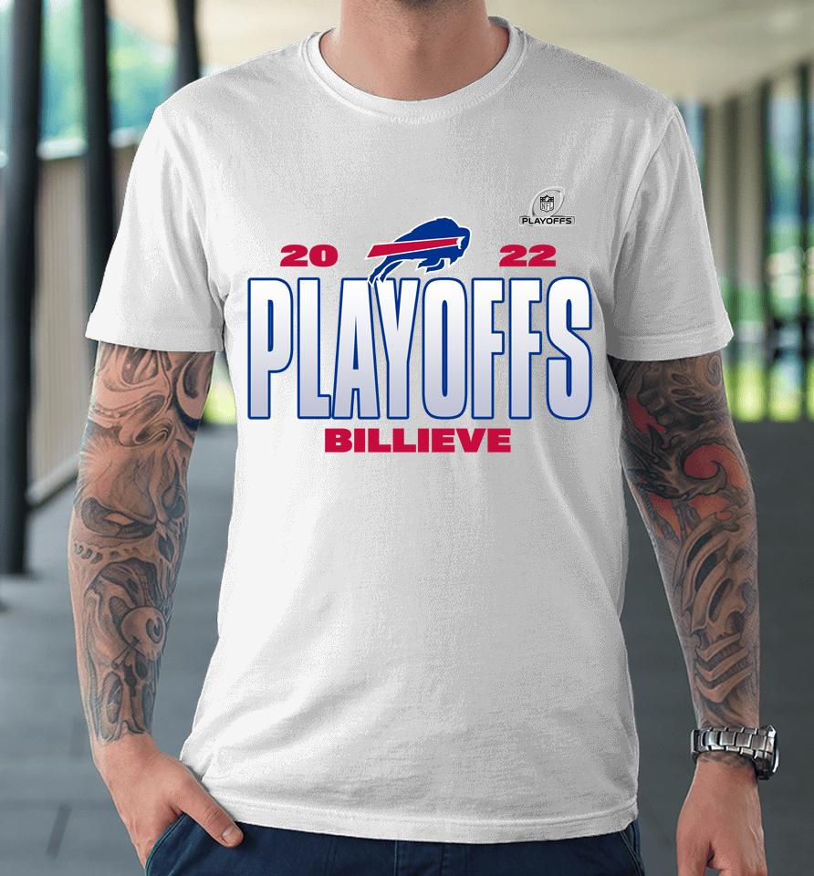 Buffalo Bills Fanatics Branded 2022 Nfl Playoffs Our Time Premium T-Shirt