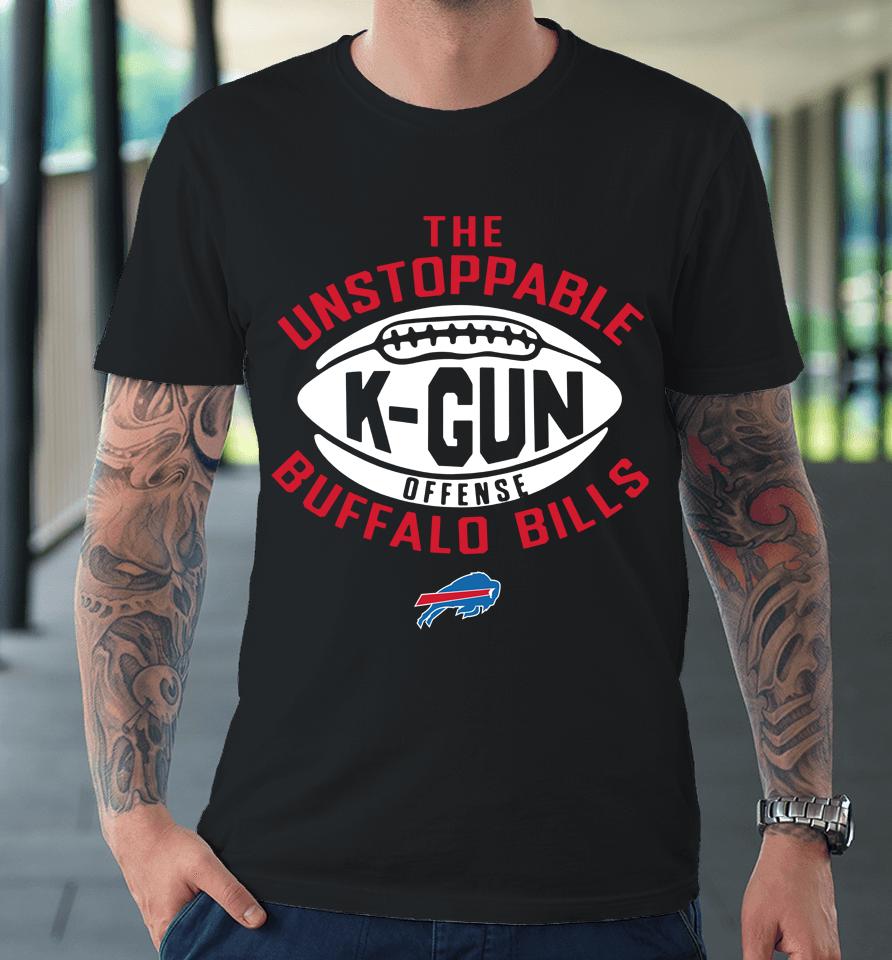 Buffalo Bills Homage The Unstoppable K-Gun Offense Premium T-Shirt