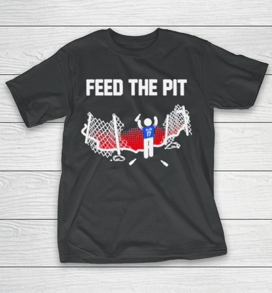 Buffalo Bills Josh Allen 17 Feet The Pit T-Shirt