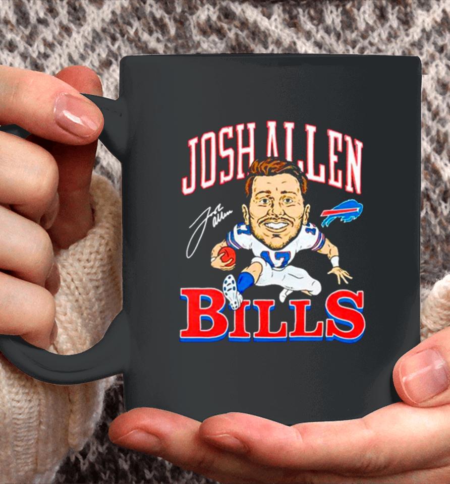 Buffalo Bills Josh Allen Signature Coffee Mug