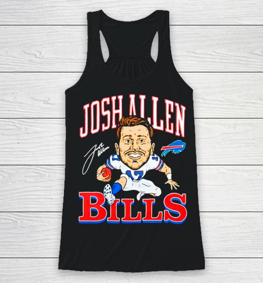 Buffalo Bills Josh Allen Signature Racerback Tank