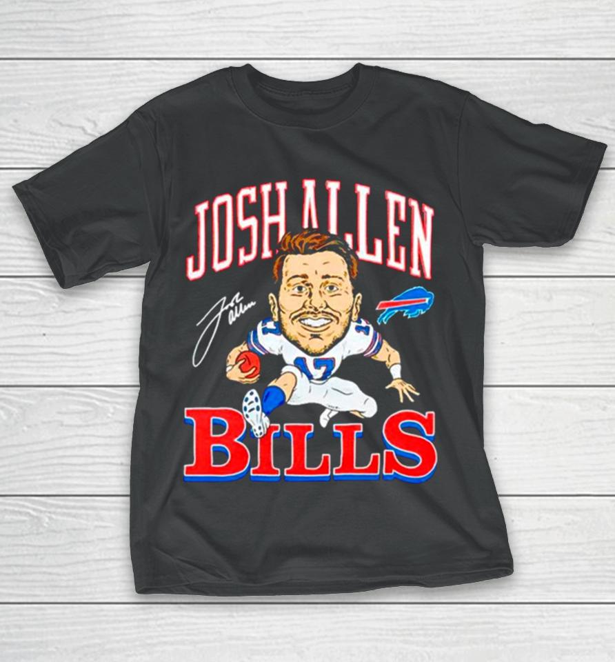 Buffalo Bills Josh Allen Signature T-Shirt