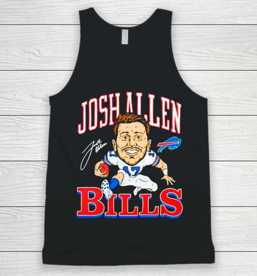 Buffalo Bills Josh Allen Signature Unisex Tank Top