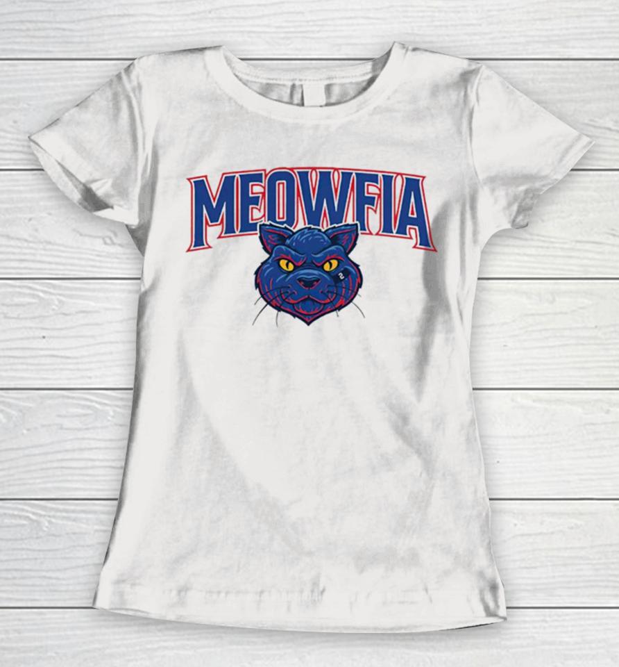 Buffalo Bills Meowfia Women T-Shirt
