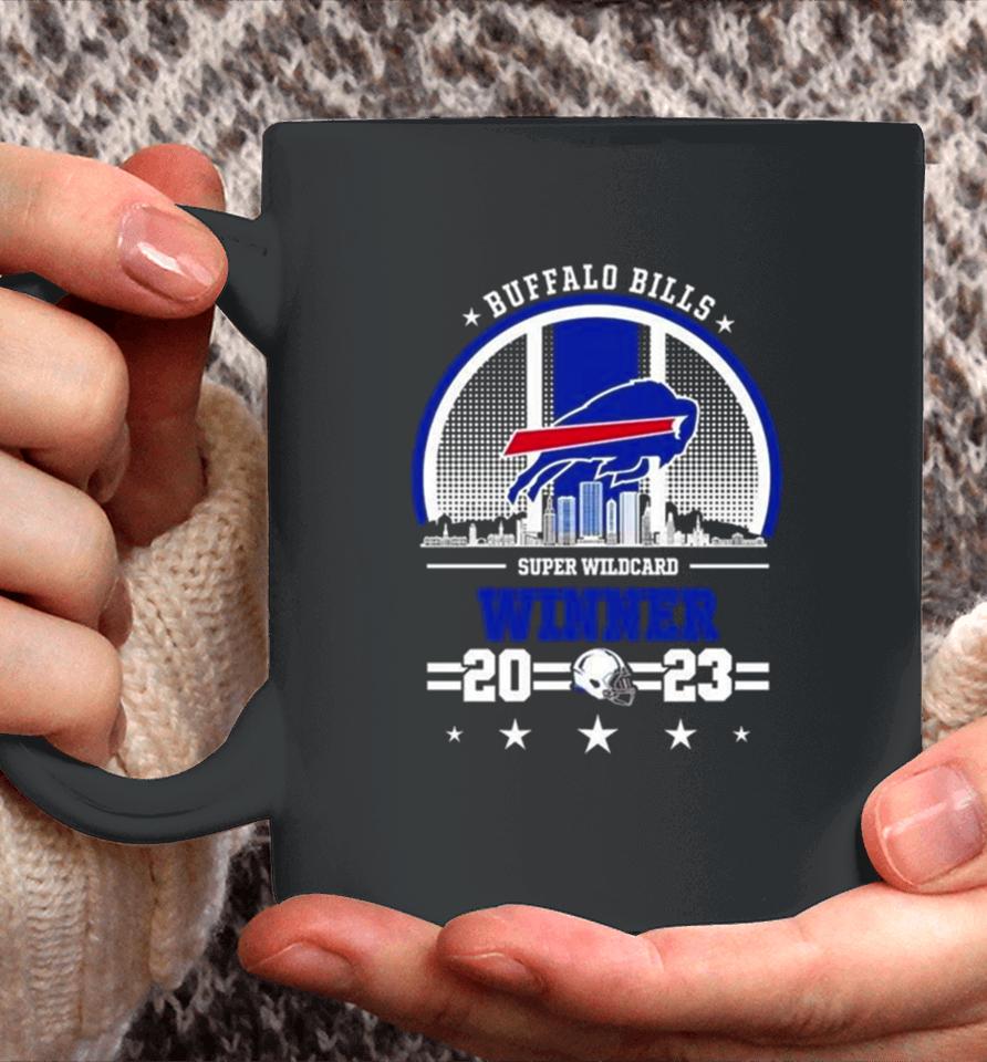 Buffalo Bills Super Wild Card Winner Nfl Playoff Season 2023 2024 Coffee Mug