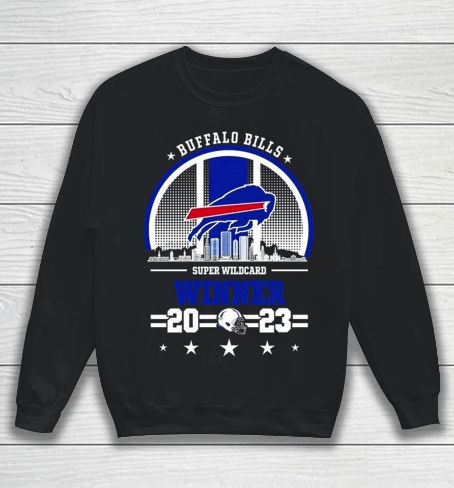 Buffalo Bills Super Wild Card Winner Nfl Playoff Season 2023 2024 Sweatshirt