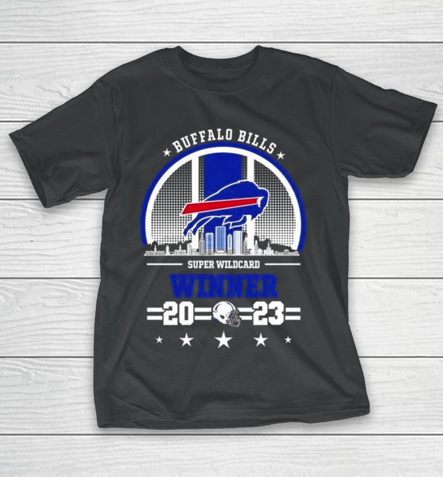 Buffalo Bills Super Wild Card Winner Nfl Playoff Season 2023 2024 T-Shirt