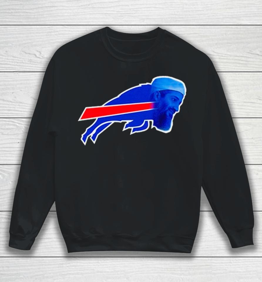Buffalo Bills Unveil New Logo Bin Laden Meme Sweatshirt