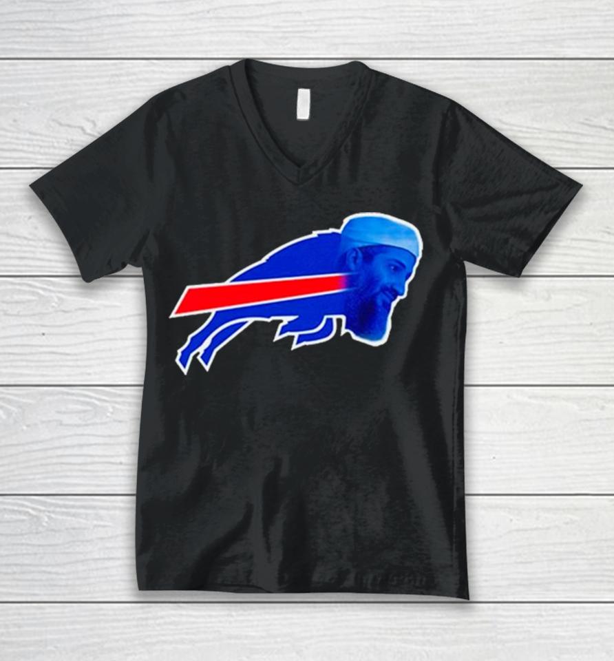 Buffalo Bills Unveil New Logo Bin Laden Meme Unisex V-Neck T-Shirt