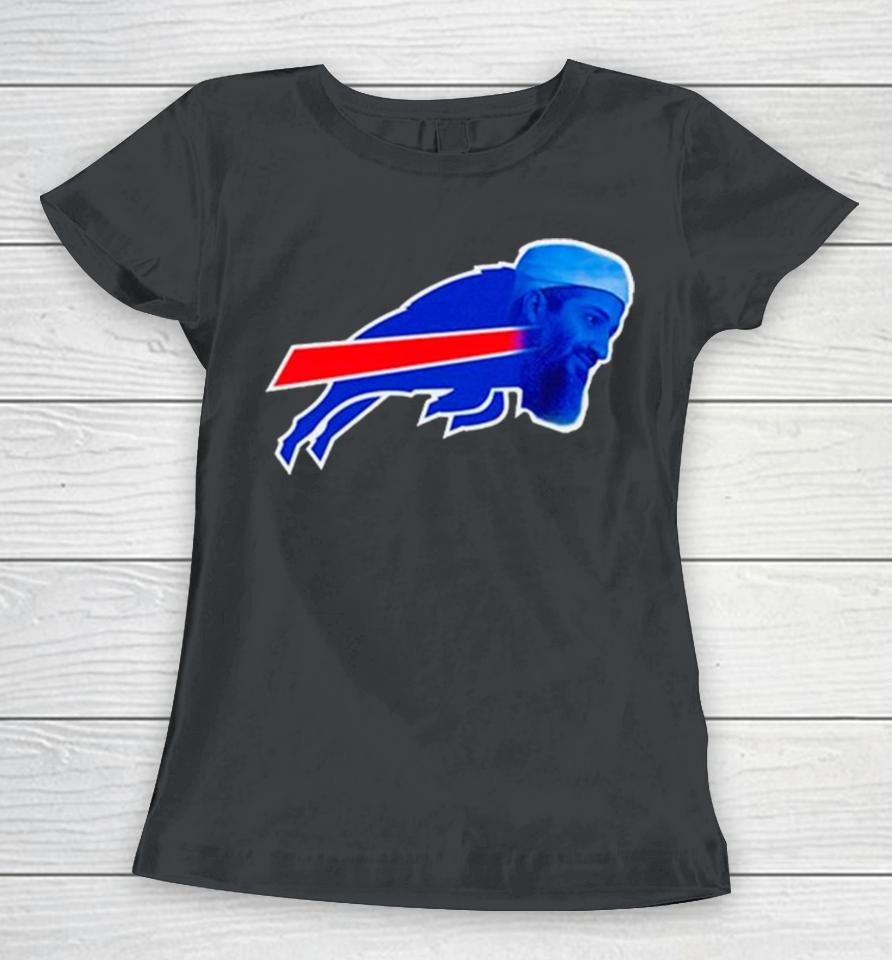 Buffalo Bills Unveil New Logo Bin Laden Meme Women T-Shirt