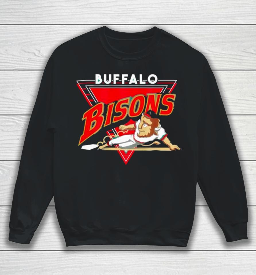 Buffalo Bisons Mascot Vintage Sweatshirt