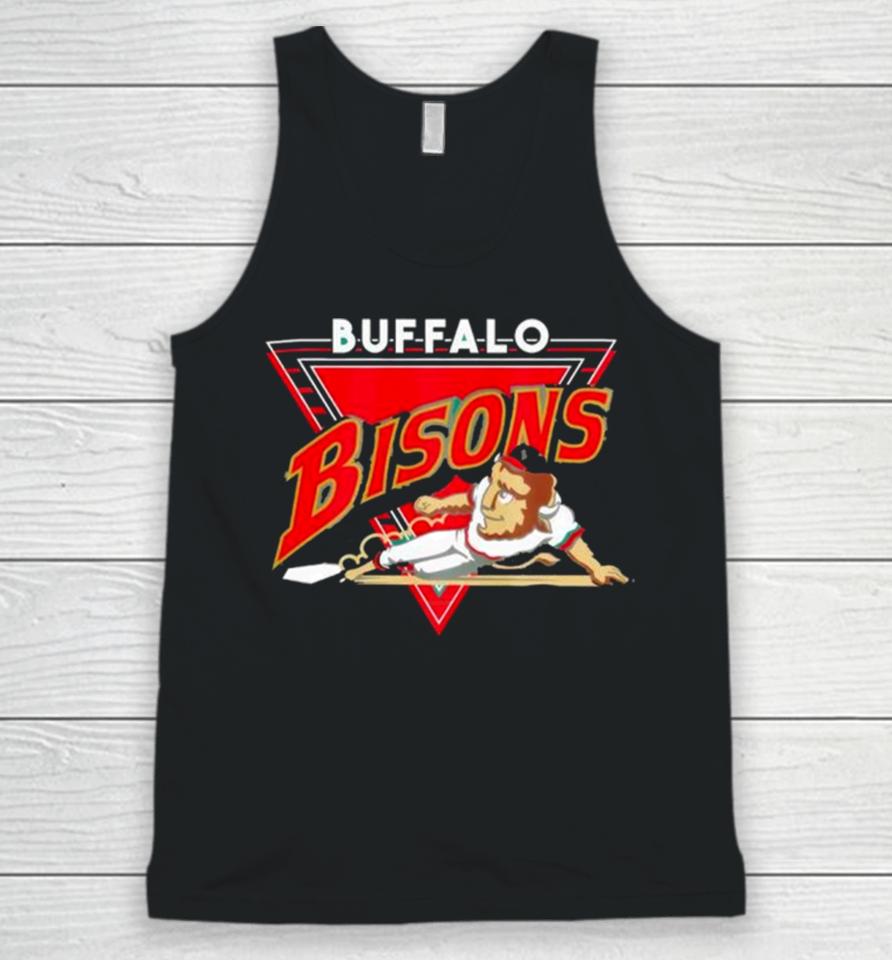 Buffalo Bisons Mascot Vintage Unisex Tank Top