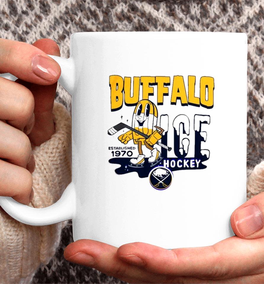 Buffalo Sabres Mitchell And Ness Gray Popsicle Coffee Mug
