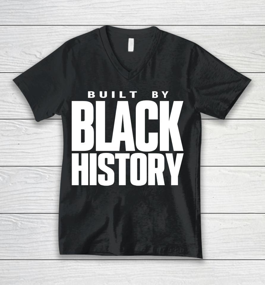 Built By Black History Unisex V-Neck T-Shirt