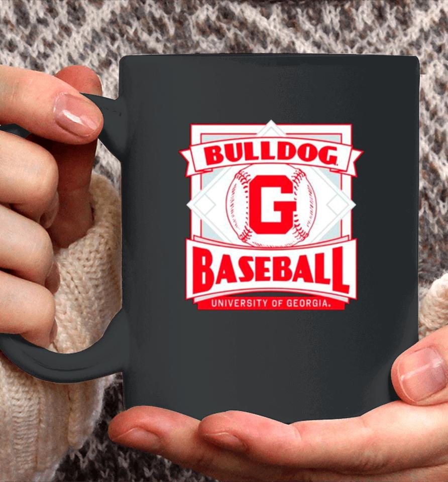 Bulldogs Baseball University Of Georgia Retro Coffee Mug