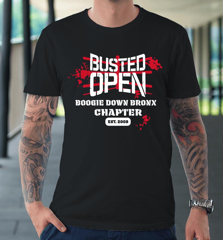 Bully Ray Busted Open Boogie Down Bronx Chapter Premium T-Shirt