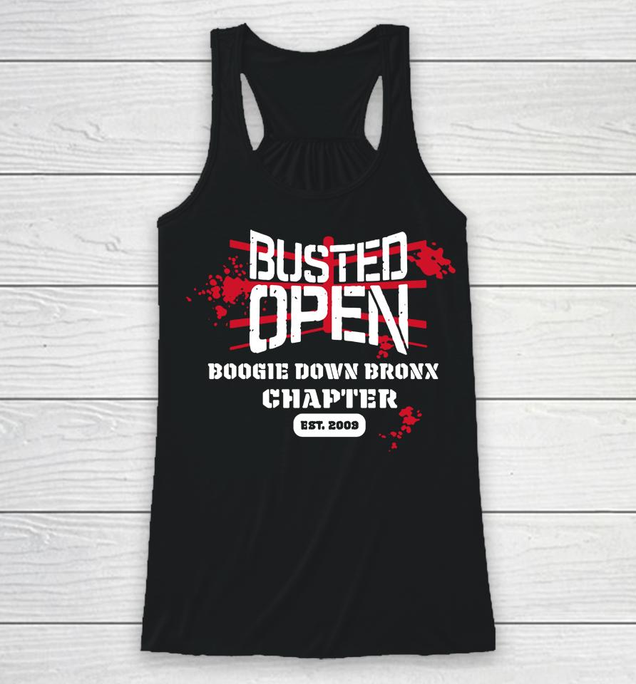 Bully Ray Busted Open Boogie Down Bronx Chapter Racerback Tank