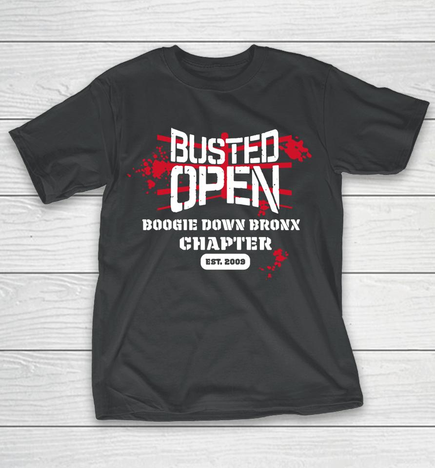Bully Ray Busted Open Boogie Down Bronx Chapter T-Shirt