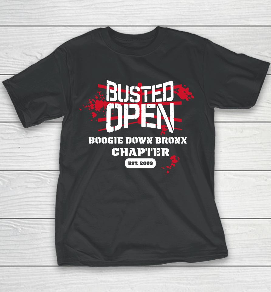 Bully Ray Busted Open Boogie Down Bronx Chapter Youth T-Shirt