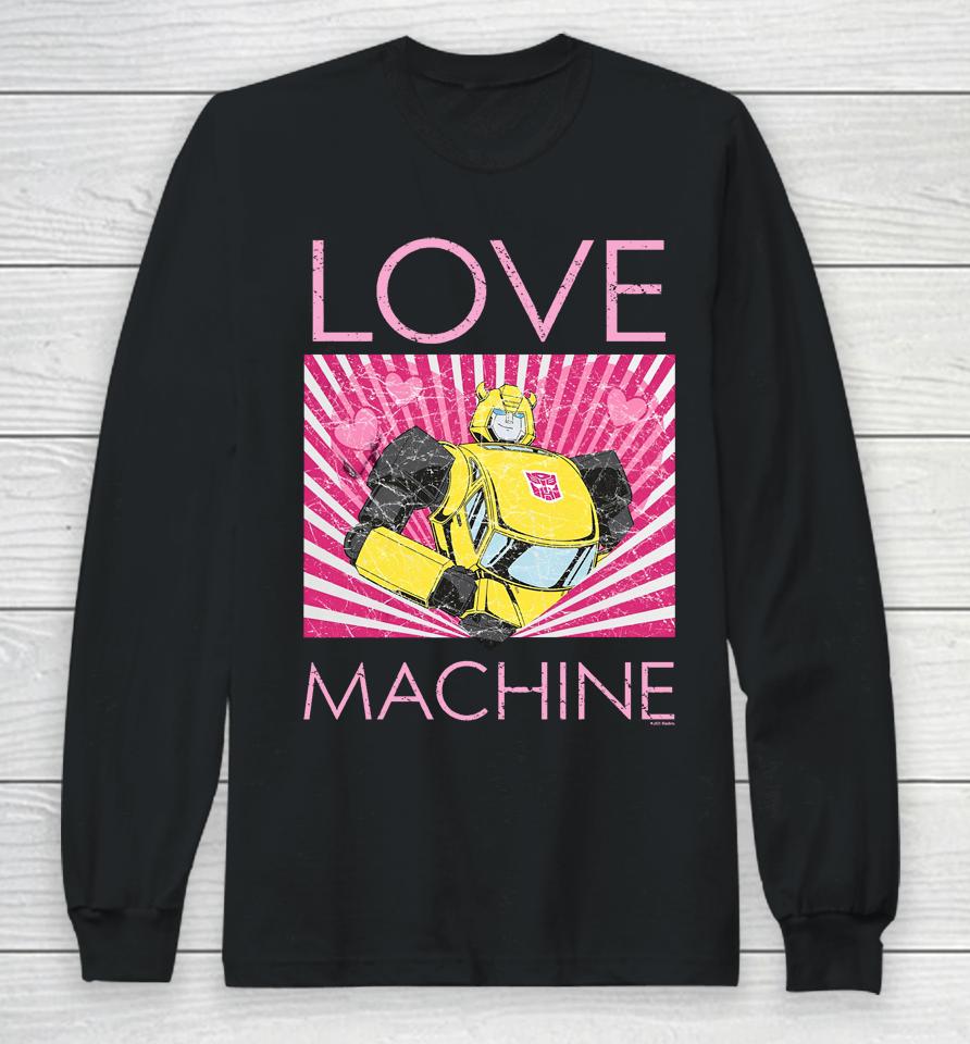 Bumblebee Love Machine Long Sleeve T-Shirt