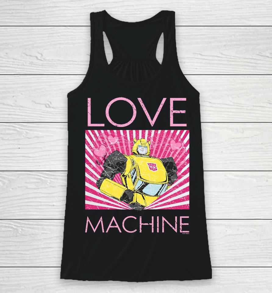 Bumblebee Love Machine Racerback Tank