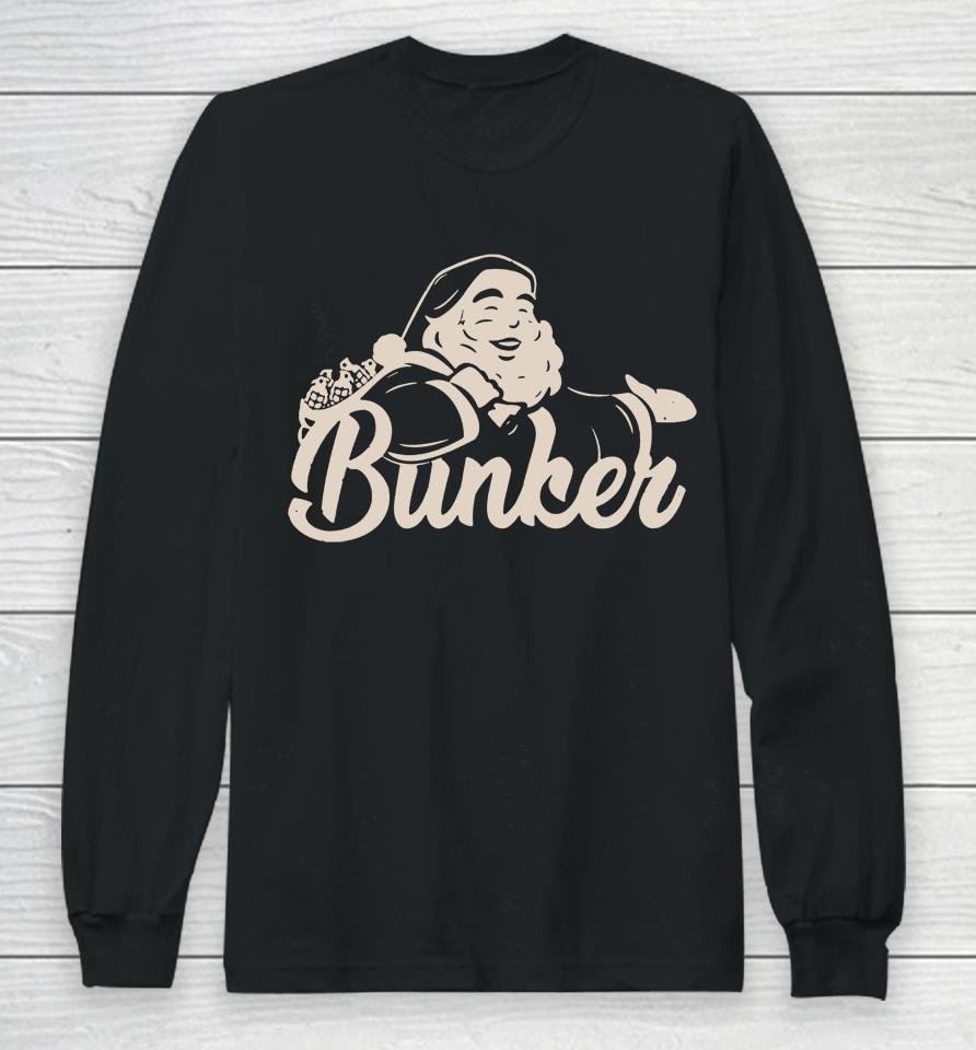 Bunker Branding Co Bunker Santa Long Sleeve T-Shirt