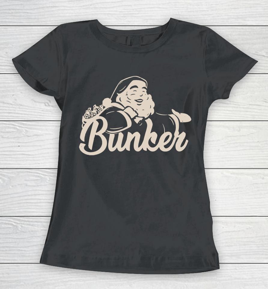Bunker Branding Co Bunker Santa Women T-Shirt