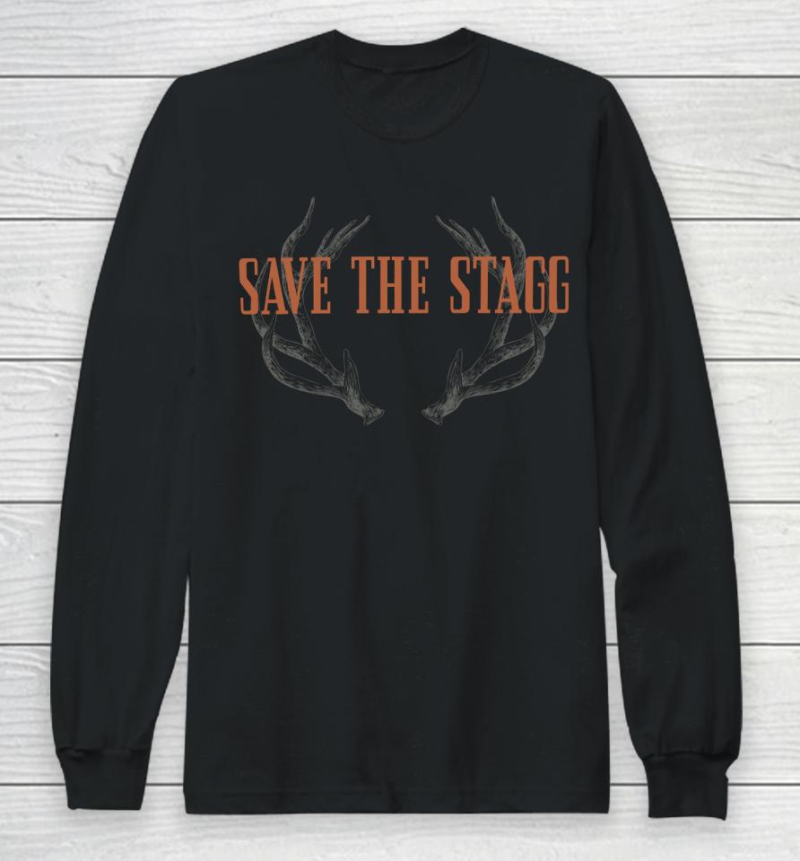 Bunker Branding Co Shop Jeremy Siers Save The Stagg Long Sleeve T-Shirt