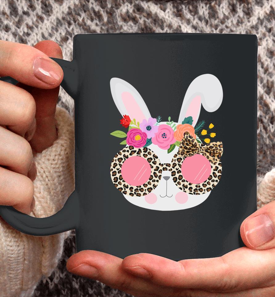 Bunny Face Leopart Print Easter Basket Stuffer For Teen Girl Coffee Mug