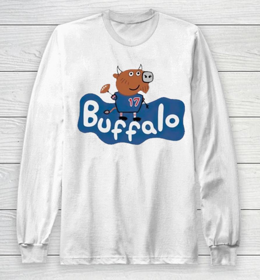 Buppa Buffalo Bills Josh Allen Long Sleeve T-Shirt