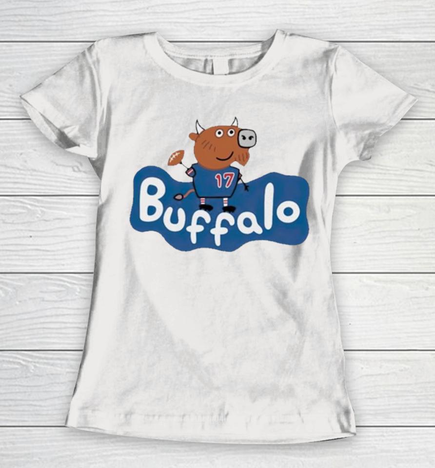 Buppa Buffalo Bills Josh Allen Women T-Shirt
