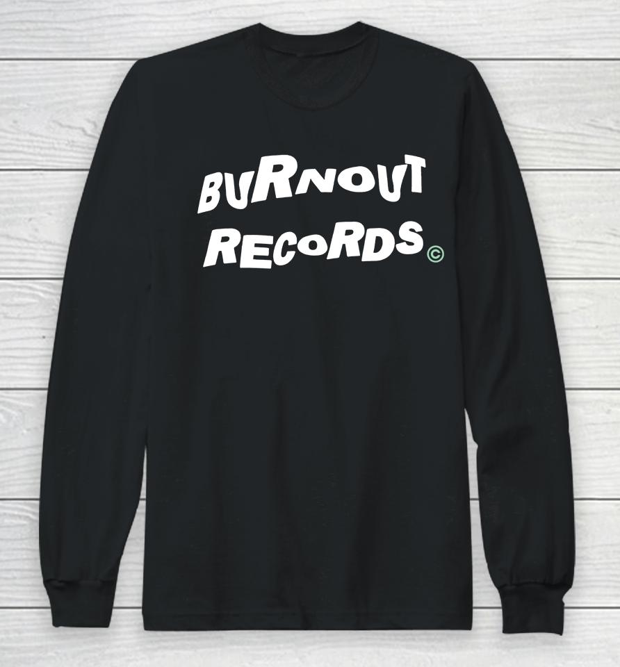 Burnout Records Long Sleeve T-Shirt