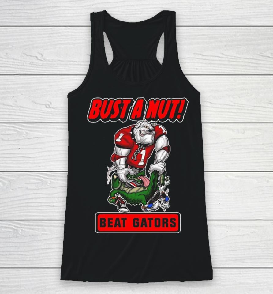 Bust A Nut Beat Gators Racerback Tank