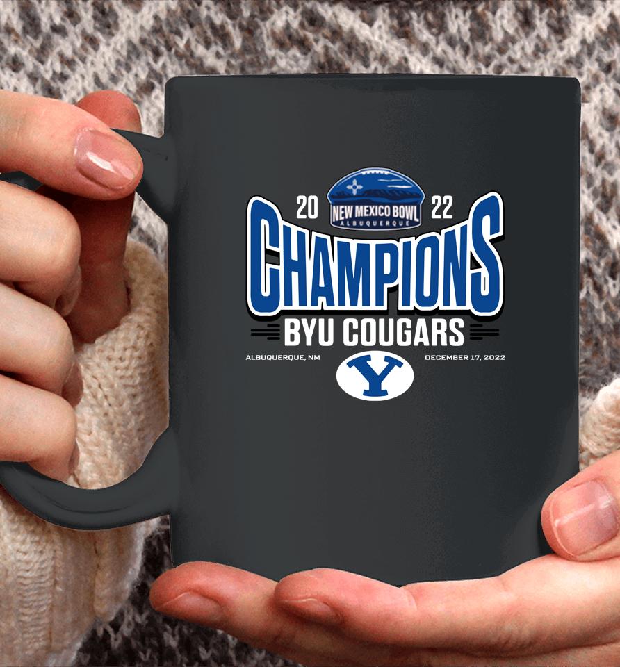 Byu Cougars 2022 Champion New Mexico Bowl Coffee Mug