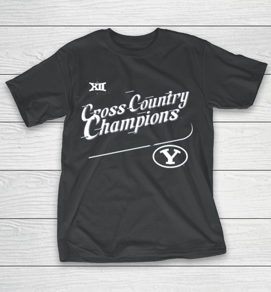 Byu Hoyas 2023 Big 12 Women’s Cross Country Champions T-Shirt